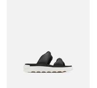 Sorel - Viibe™ Twist Slide - Black, Sea Salt - Size 4 Uk - Women