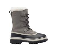 Sorel - Warm and waterproof après-ski boots - Caribou™ Wp W Shale Stone for Women in Leather - Size 5,5 UK - Grey Grey 5.5 UK