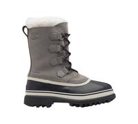 Sorel - Warm and waterproof après-ski boots - Caribou™ Wp W Shale Stone for Women in Leather - Size 6,5 US - Grey Grey 6.5 US