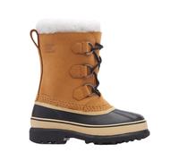Sorel - Warm and Waterproof après-skis - Youth Caribou™ Wp Buff in Leather - Kid Size 1 US - Brown Brown 1 US