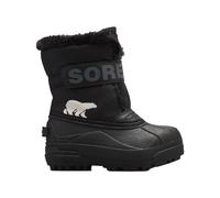 Sorel - Warm, durable snow boots - Childrens Snow Commander™ Boot Black Charcoal - Kid Size 12 US Black 12 US