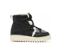 Sorel - Warm, durable snow boots - Ona Ave Alpine Boot WP W Black Chalk for Women in Leather - Size 3 UK Black 3 UK