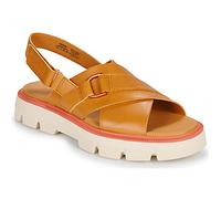 Sorel Wedge sandals REIN CB CRISSCROSS SANDAL in Orange 4