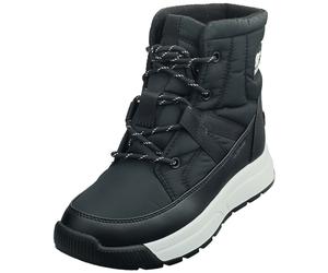 SOREL Whitne III Mid Waterproof Womens Casual Boots in Black White - 6 UK