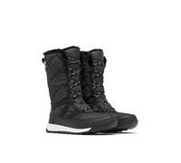 Sorel Whitney 2 Plus Tall Lace Wp Women's Fashion Boot, Black Sea Salt, 3.5 UK