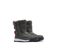 SOREL Younger Kids Whitney II Puffy Midi Waterproof Boot - Grey, Grey, Size 11 Younger Grey
