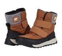 Sorel Whitney 2 Strap Waterproof Unisex Kids Winter Boots, Brown Elk, 3 UK