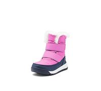 Sorel Whitney 2 Strap Waterproof Unisex Kids Winter Boots, Purple Bright Lavender X Collegiate Navy, 4 UK