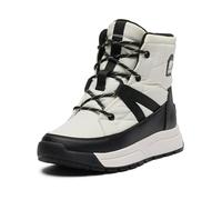 Sorel Women's WHITNEY III Mid Waterproof Boots Sea Salt, Black NEW