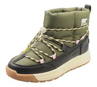 Sorel Women's Whitney III Slip-ON WP Fashion Boot, Utility Green, Black, 6 UK