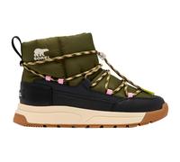 Sorel - Waterproof slip-on winter boots - Whitney III Slip-On WP W Utility Green Black for Women in Nylon - Size 7 US - Khaki Khaki 7 US