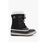 SOREL Winter Carnival Black Stone Boots Size: 8, Colour: Black Fabric
