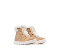 Sorel Explorer Next Carnival Womens Suede Lace-Up Canoe/Sea Salt Snow Boots