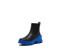Sorel Women's Brex Boot Chelsea Waterproof Boots, Black, Cobalt Blue, 4.5 UK