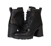 SOREL Women's Brex Heel Lace Boot Waterproof Leather Rain Boot