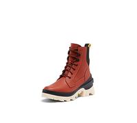 SOREL Women's Brex Lace Waterproof Boot, Warp Red, Black, 4.5 UK