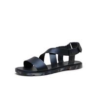 Sorel Women's Ella 3 Crisscross Sandal, Black/Dark Graphite, 7.5 UK