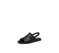 SOREL Women's Ella II Slingback Sandals, Black/White, 6 UK