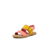 Sorel Women's Ella Iii Slingback Flat Sandal, Coral Blossom, Gum, 8 UK