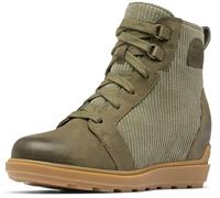 SOREL Women's Evie II NW Lace Boots, Stone Green, Gum 17, 4.5 UK