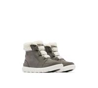 Sorel Womens Explorer Carnival Wp Fashion Boot, Quarry Sea Salt Explorer Next Carnival, 4 UK