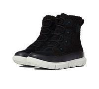 Sorel Women's Explorer II Joan Cozy Boot, Black, Tea Light, 7 UK (1959361)