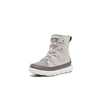 SOREL Explorer Next Joan Moonstone Sea Salt Suede Ankle Boots Size: 8, Colour: Grey Suede