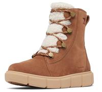 SOREL Women's Explorer lll Joan Cozy Waterproof Boot, Velvet Tan/Canoe, 3 UK