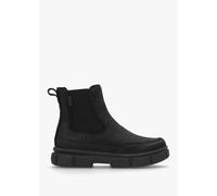 SOREL Womens Explorer STRT Black Black Leather Chelsea Boots Colour: Black Leather, Size: 9