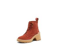 Sorel Women's Hi-Line Heel Lace Boot, Warp Red, Tawny Buff, 10 UK