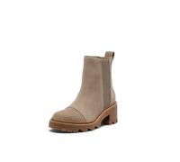 SOREL Women's Joan Now Chelsea Boot, Omega Taupe, Gum 2, 10 UK