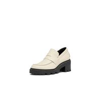 SOREL Women's Joan Now City Loafer, Chalk/Black, 6.5 UK