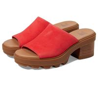 Sorel Women's Joanie Heel Slide Sandals, Red Glo, Gum 2, 6.5 UK