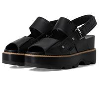 Sorel Women's Joanie Iv Sandal Wedge, Black/Black, 9 UK
