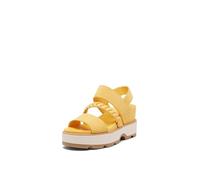 Sorel Women's Joanie IV Slingback Wedge Sandals, Yellow Ray, Honey White, 4.5 UK