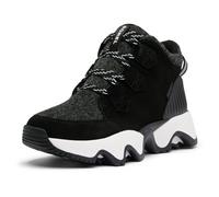 Sorel for woman. 2099121010 Kinetic Impact Caribou Plus Leather Ankle Boots black (38), 1 to 3 cm, Laces, Casual, Outdoor