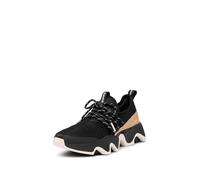 Sorel Women's Kinetic Impact Ii Lace Winter Sneakers, Black, Honest Beige, 5 UK