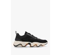 Sorel Women's Kinetic Impact Ii Wonder Lace Sneaker, Black/Chalk, 3 UK