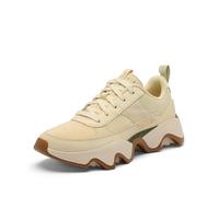 Sorel Women's Kinetic Impact Ii Wonder Lace Sneaker, Honey White/Utility Green, 6 UK