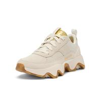 Sorel Women's Kinetic Impact Ii Wonder Lace Sneaker, True Gold/Chalk, 7.5 UK