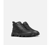 Sorel Women's Kinetic Impact Puffy Sneaker Boots Black, Sea Salt NEW