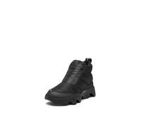 SOREL Women's Kinetic Impact Puffy Zip Waterproof Boot, Black/Sea Salt 1, 5.5 UK