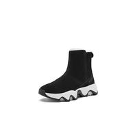 Sorel Womens Kinetic Impact Short Wp Fashion Boot, Black Sea Salt, 5 UK