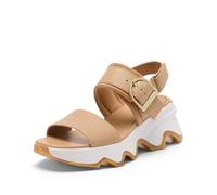 Sorel womens Kinetic Impact Wedge, Honest Beige/Sea Salt, 9