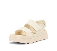 Sorel Women's Kinetic Sunchase Ankle Strap, Sandals, Chalk/Sea Salt, 5 Regular