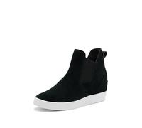Sorel Women's Out 'N About Slip-On Wedge II Boot, Black/White, 5 UK