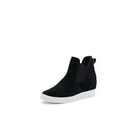 SOREL Women's Out 'N About Slip-On Wedge II Boot, Black/White, 8.5 UK