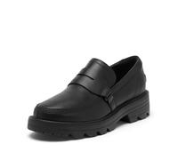 Sorel Women's Revel Ave Loafer, Ceramic/Blackened Brown, 6 Regular, Black/Black, 12