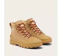 Sorel Women's SCOUT N ABOUT Mid Sneaker Caribou Buff, Gum 16 NEW