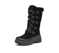Sorel women's Tivoli V Tall Waterproof Snow Boot, Black/Natural, 9 UK